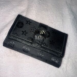 Black Designer Women's Wallet